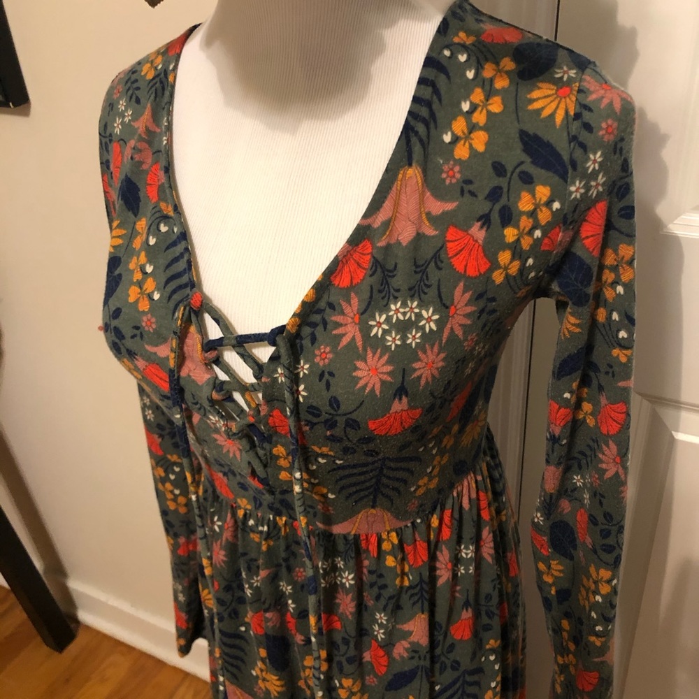 Magical Forest Floral Dress